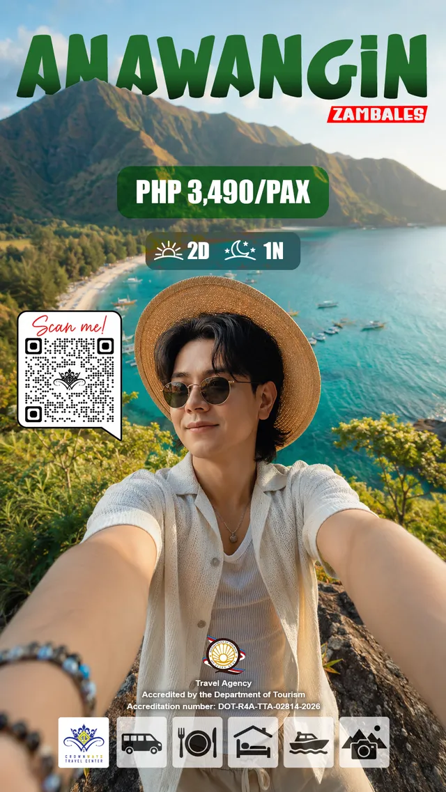 Anawangin Cove Camping tour package poster — Anawangin, Zambales