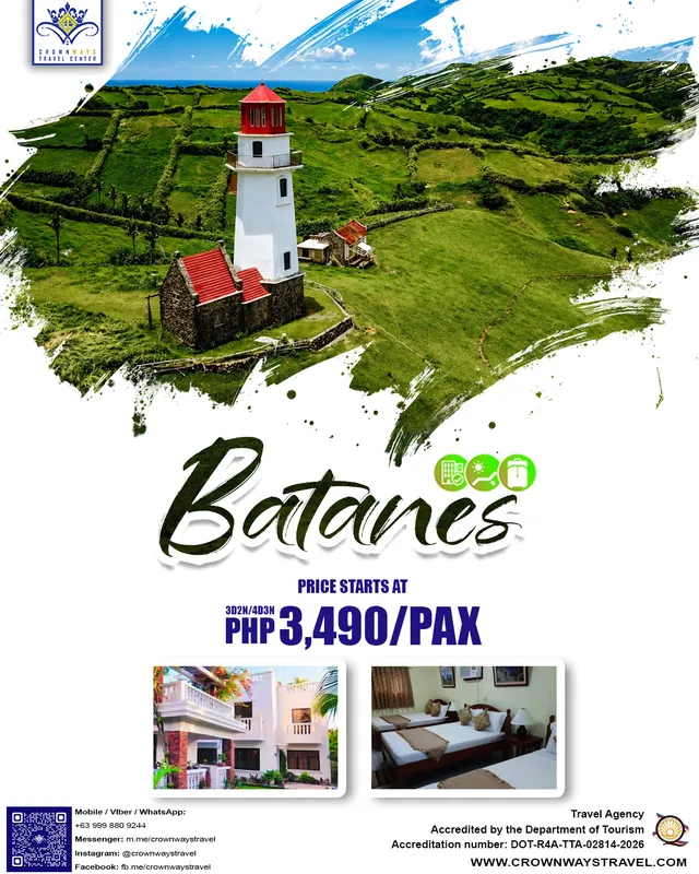 Batanes tour package poster — Batanes