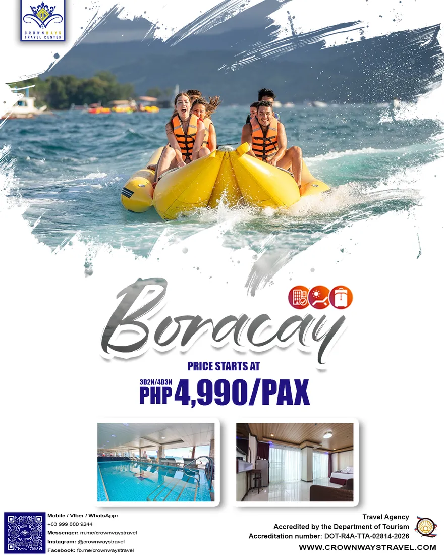 Boracay tour package poster — Boracay, Aklan