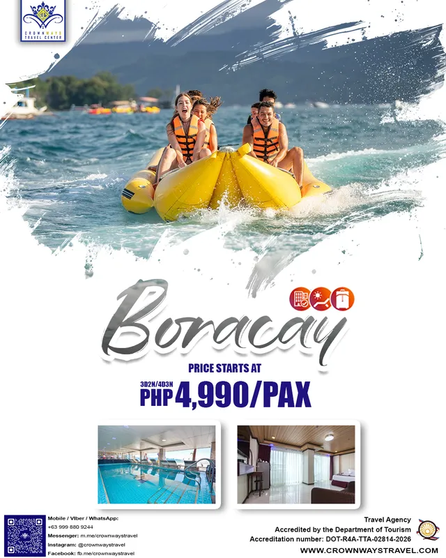 Boracay tour package poster — Boracay, Aklan