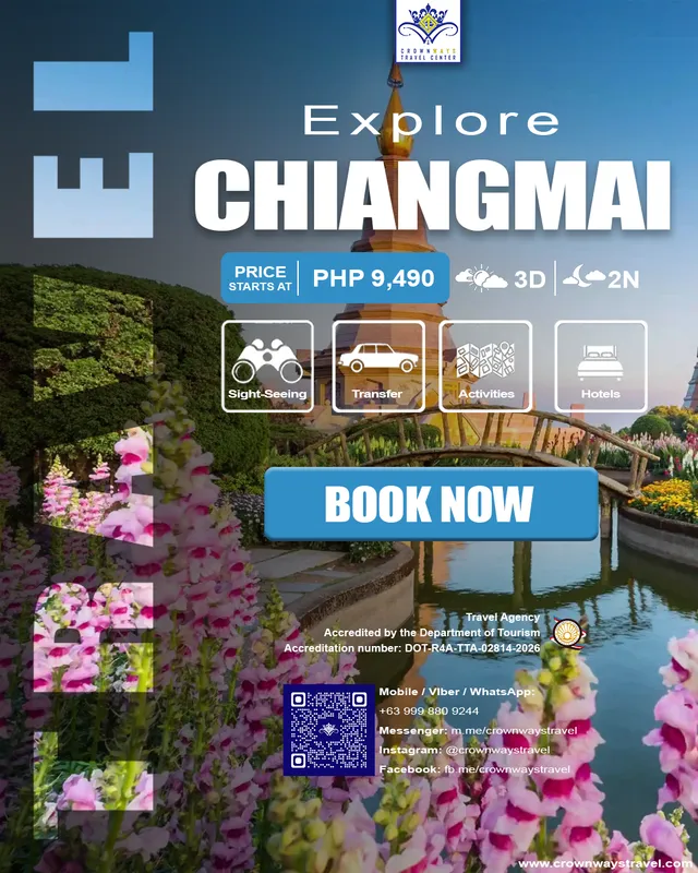 Chiang Mai, Thailand tour package poster — Chiang Mai, Thailand