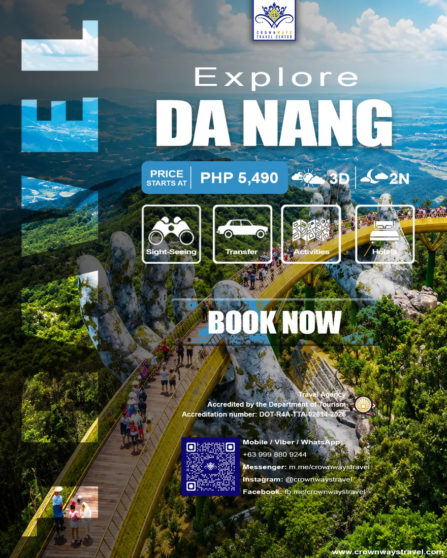Da Nang, Vietnam tour package poster — Da Nang, Vietnam
