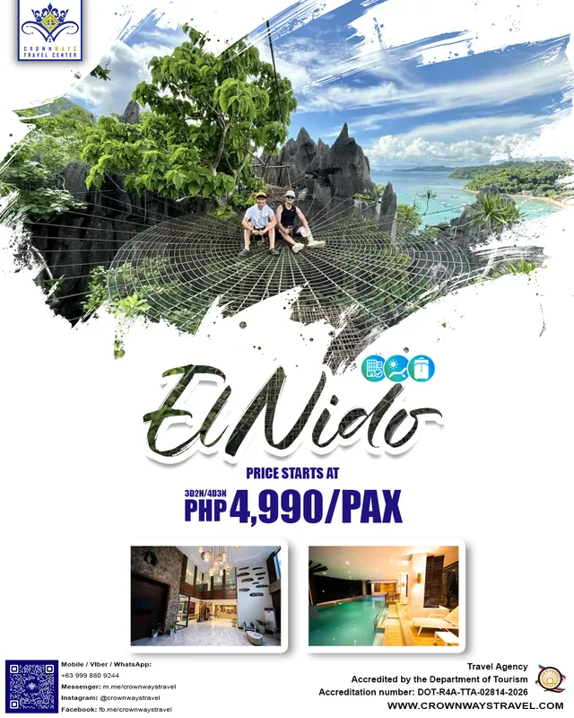 El Nido tour package poster — El Nido, Palawan