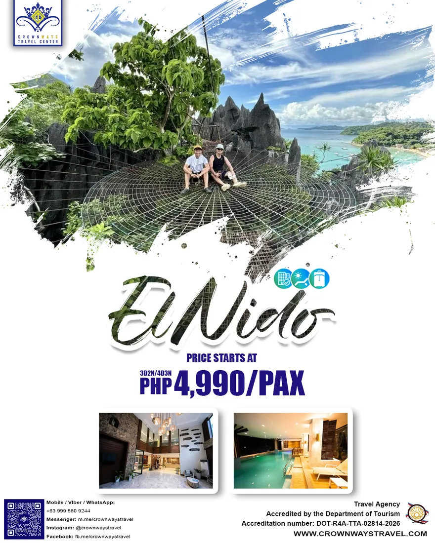 El Nido tour package poster — El Nido, Palawan
