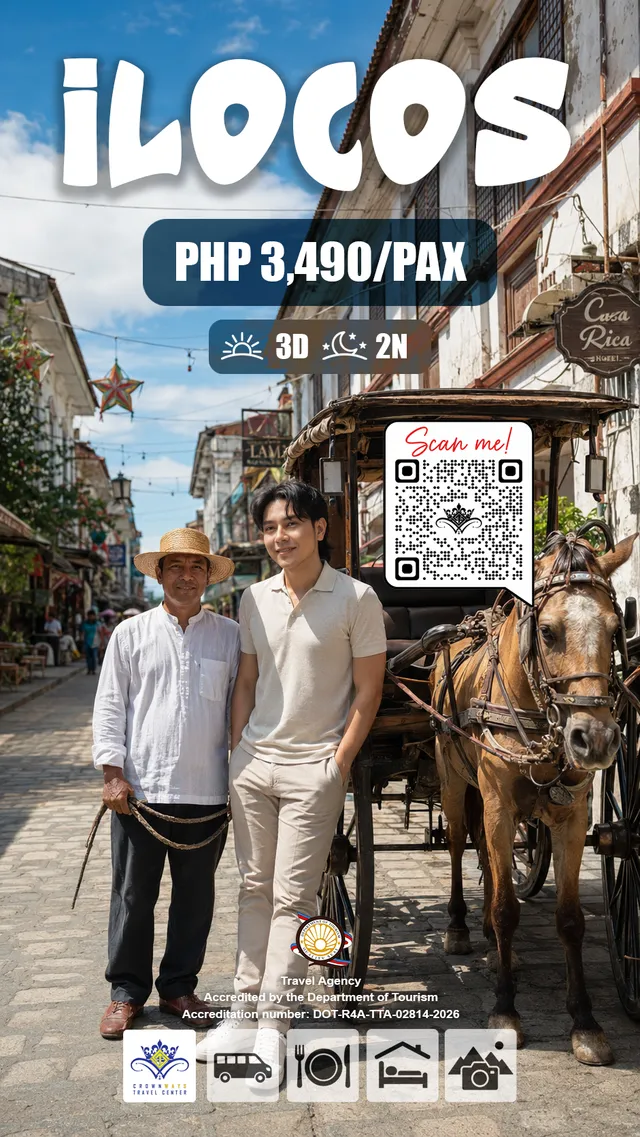 Ilocos Heritage Tour tour package poster — Ilocos Norte & Sur