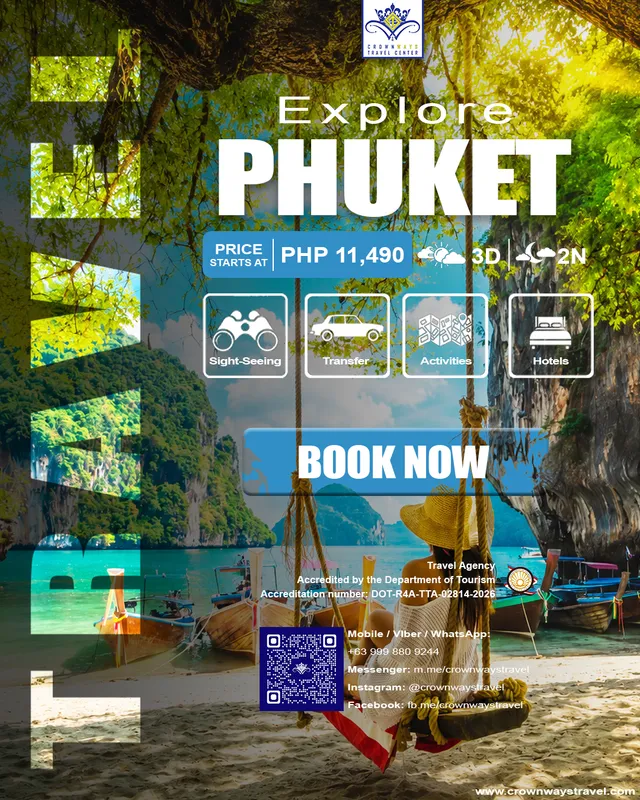 Phuket, Thailand tour package poster — Phuket, Thailand