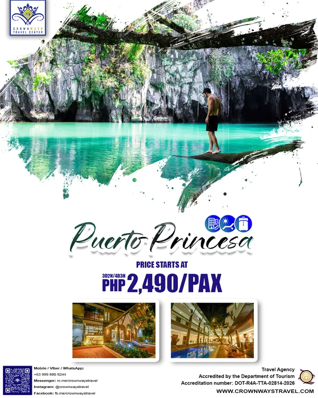 Puerto Princesa tour package poster — Puerto Princesa, Palawan