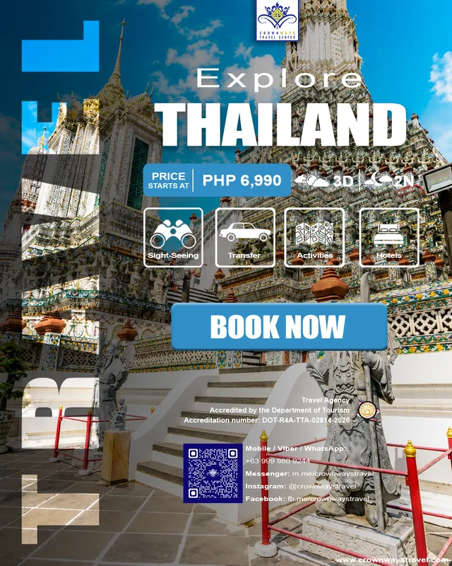 Bangkok, Thailand tour package poster — Bangkok, Thailand
